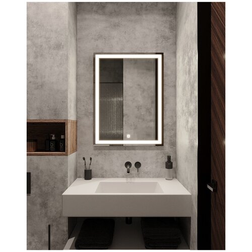 Сенсорное зеркало с Led подсветкой для ванной комнаты
