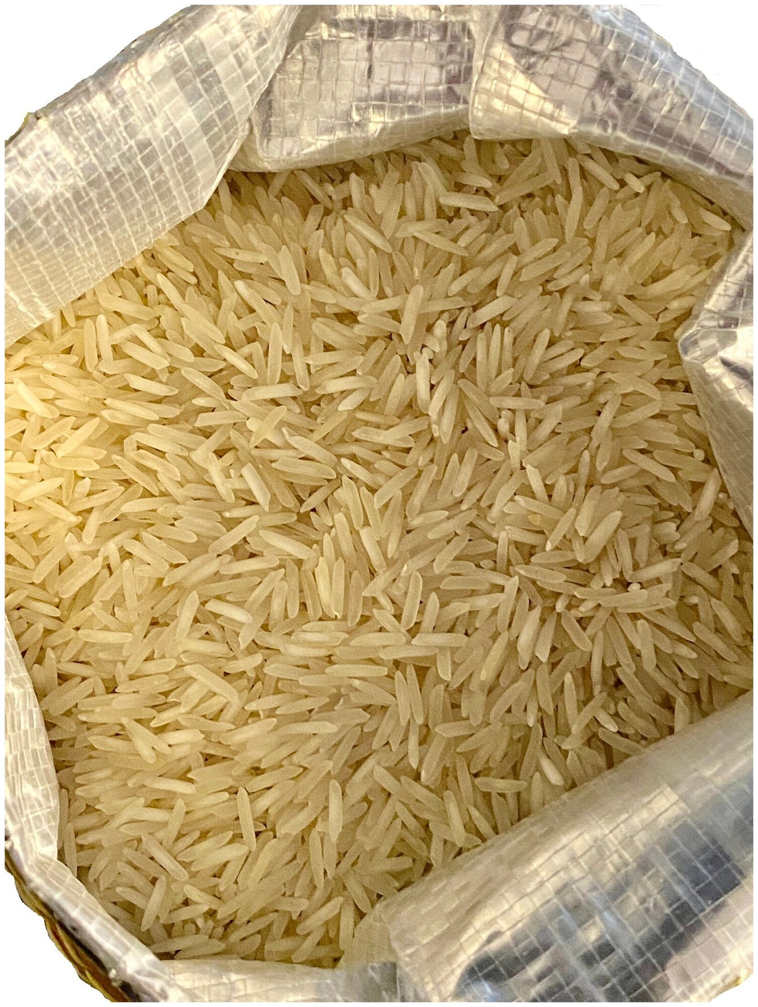 Рис индийский басмати традиционный, непропаренный DAS 5 кг. упаковка мешок - фотография № 4