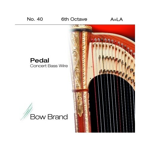 Струна A6 для арфы Bow Brand Pedal Wires Tarnish Resistant