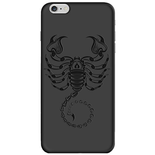 Чехол и защитная пленка для Apple iPhone 6 Plus Deppa Art Case Black скорпион