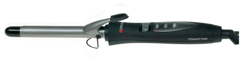 Плойка для волос DEWAL TitaniumT Pro с терморегулятором, 45Вт, 19 мм DEWAL MR-03-19T
