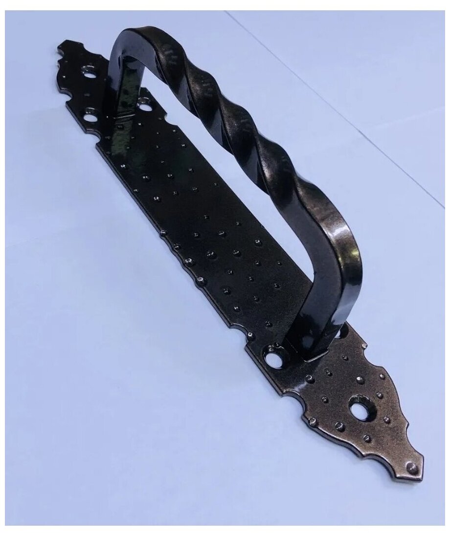 фото Ручка скоба на планке РС 140-s бронзовый металлик