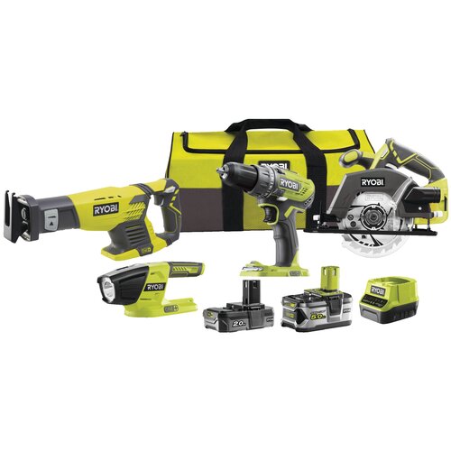 Набор аккумуляторного электроинструмента RYOBI R18CK4-252S 42115₽