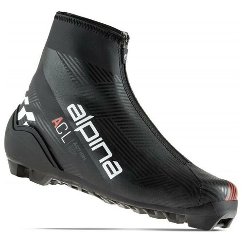 фото Лыжные ботинки alpina. action classic black/white/red (eur:42)
