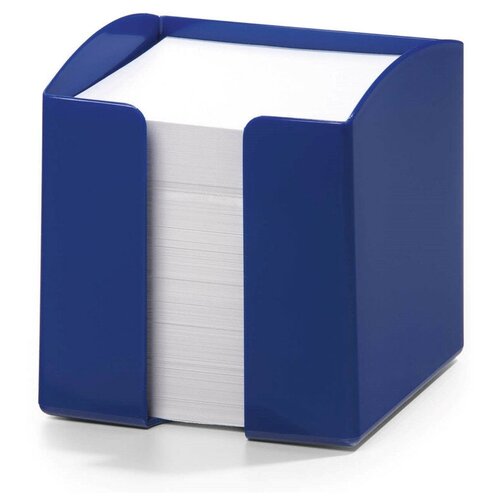 фото Подставка для бумажного блока (в комплекте 800листов 90х90мм) durable trend, голубой