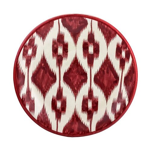 Блюдце с ручной росписью 