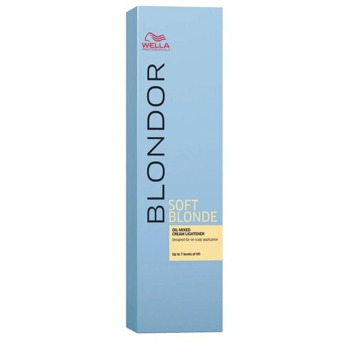 Wella Professionals Blondor Soft Cream - Велла Блондор Мягкий крем для блондирования, 200 г -