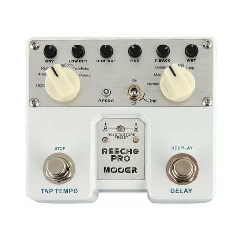 Mooer Reecho Pro двойная мини-педаль Digital Delay mooer echoverb мини педаль digital delay reverb