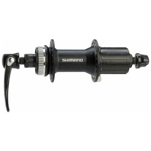 Втулка задняя Shimano Alivio M4050, задняя, под кассету, 32 отверстия, 8-10 скоростей, чёрная