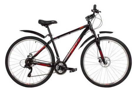 Велосипед FOXX 29" AZTEC D черный, сталь, размер 18" / велосипед скоростной