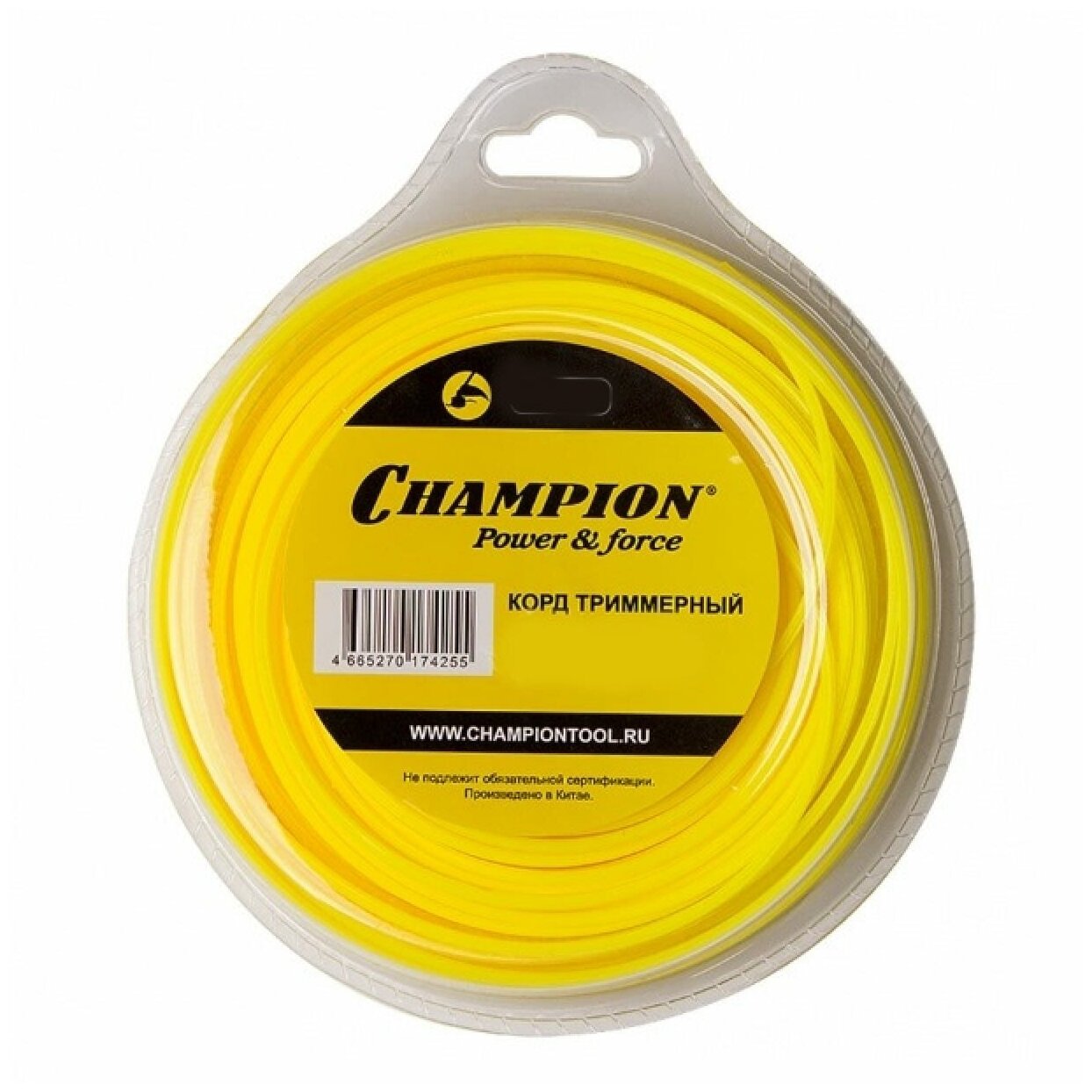 Корд триммерный Star 1.3 мм х 15 м Champion C7074