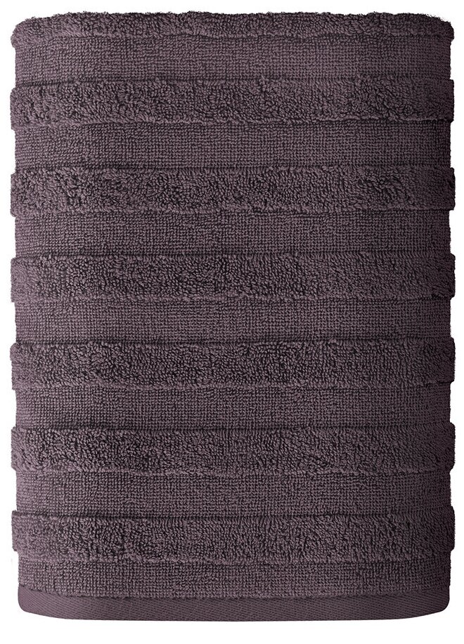 Полотенце махровое "Verossa", 50х90см, дизайн-Palermo, цвет-Лилово-коричневый