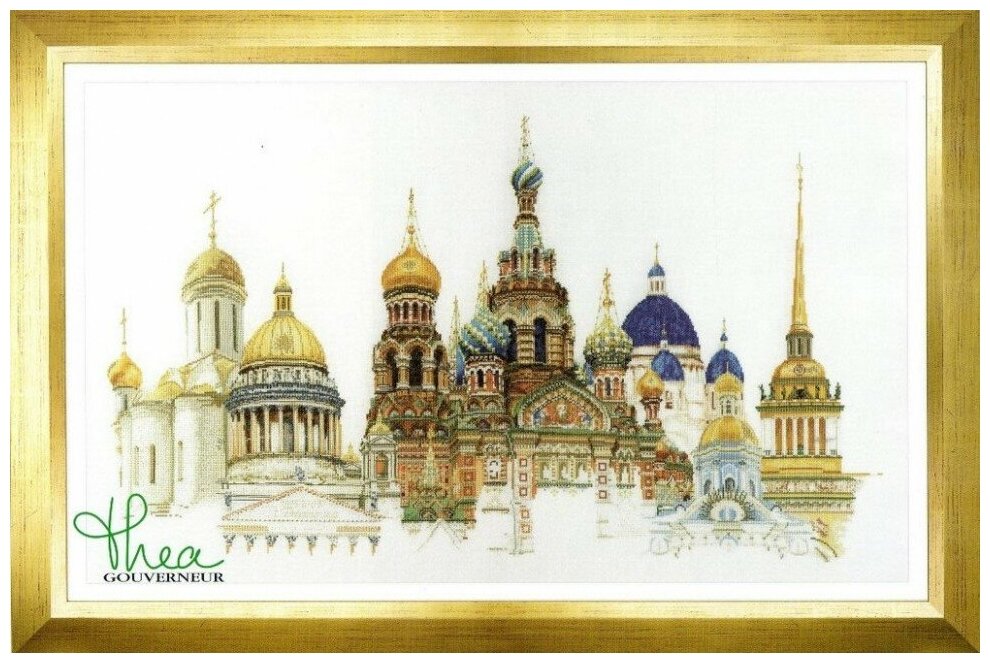 St. Petersburg #430A Thea Gouverneur Набор для вышивания 79 x 50 см Счетный крест