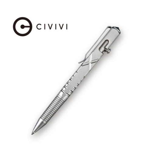 Тактическая ручка CIVIVI C-Quill Grey, алюминий