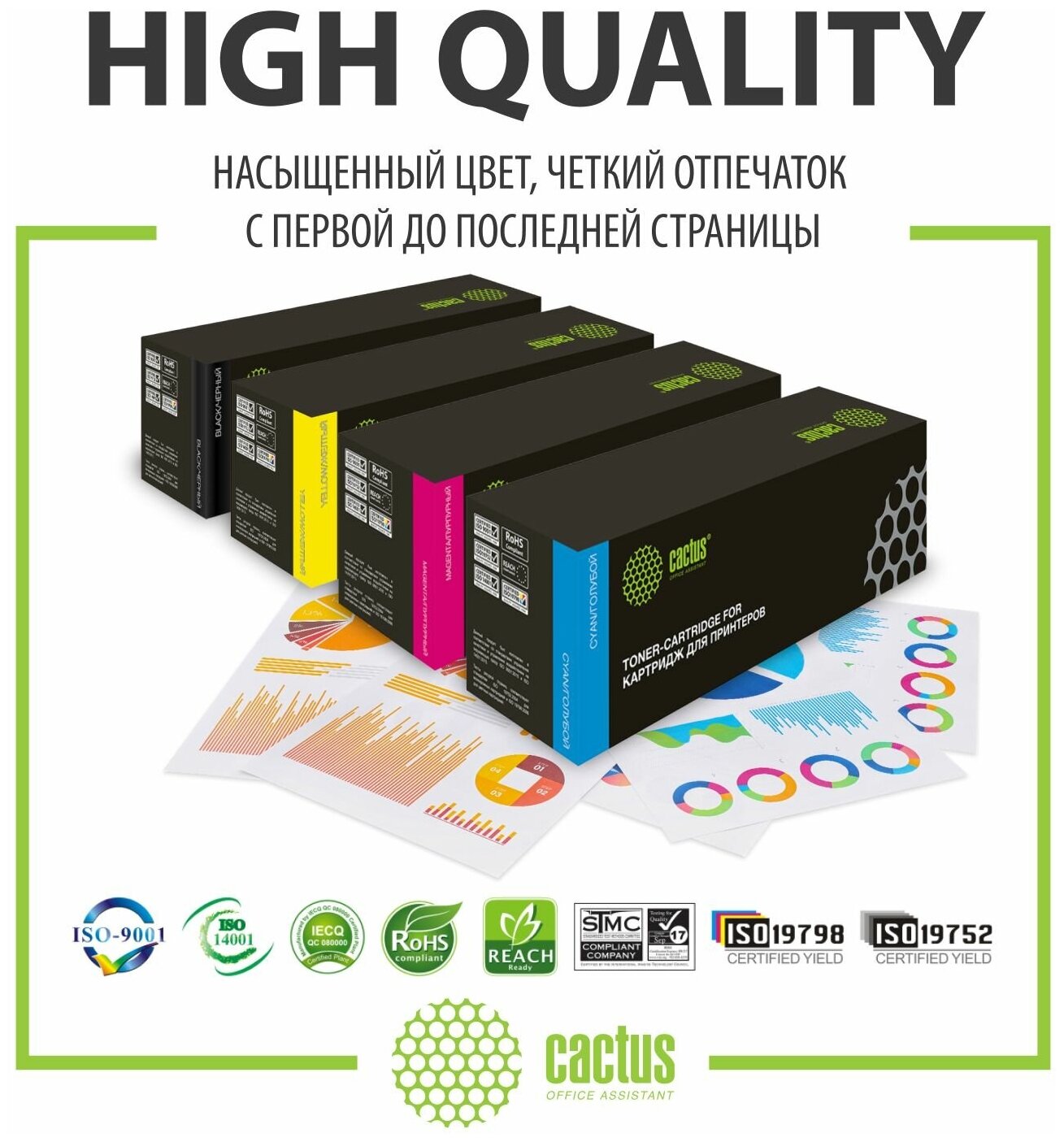 Картридж лазерный Cactus CS-CF353A magenta ((1000стр.) для HP M176/M177) (CS-CF353A)