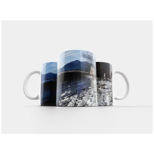 фото Кружка "снег, зима, природа" 320 мл lotsprints