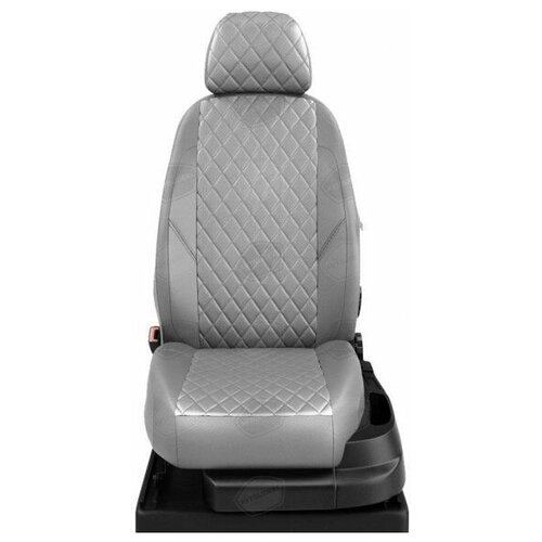 фото Чехлы для chevrolet aveo 1 2011-2015 экокожа серый автолидер ch03-0201-ec23-r-sgr avtolider1