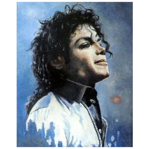 Картина по номерам Colibri Майкл Джексон 40х50 см Холст на подрамнике