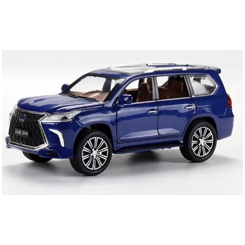 Масштабная инерционная модель Лексус Lexus LX 570 21 см , 1:24