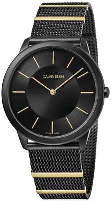 Ck minimal hotsell watch black