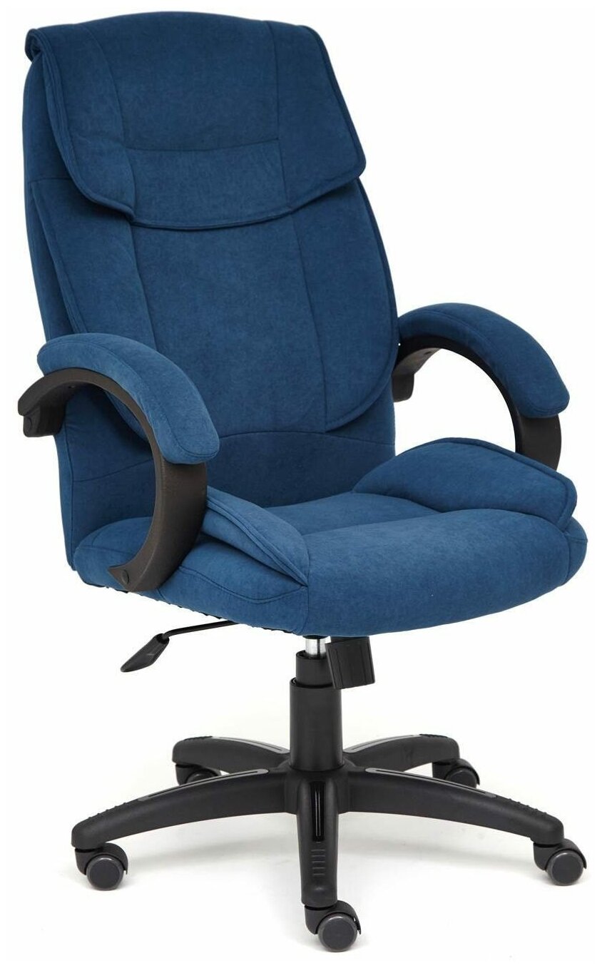 Кресло OREON флок синий 32.
