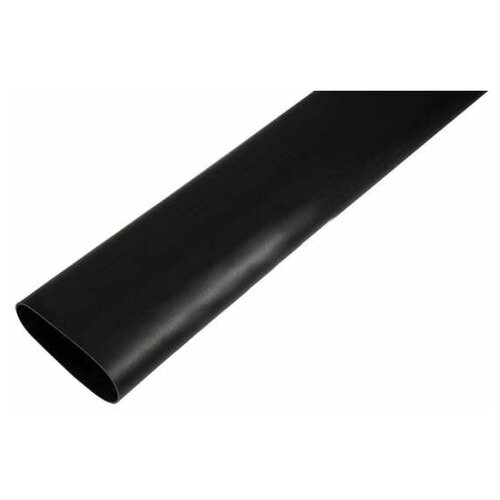 Термоусаживаемая трубка клеевая Rexant 55,0/16,0 мм, (3-4:1), черная, упаковка 2 шт. по 1 м 26-0055