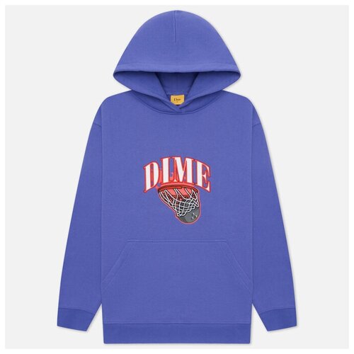 фото Мужская толстовка dime basketbowl patch hoodie синий , размер l