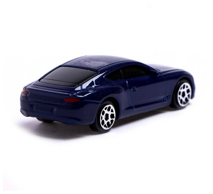 Машина BENTLEY CONTINENTAL GT, металлическая, масштаб: 1:64, цвет синий