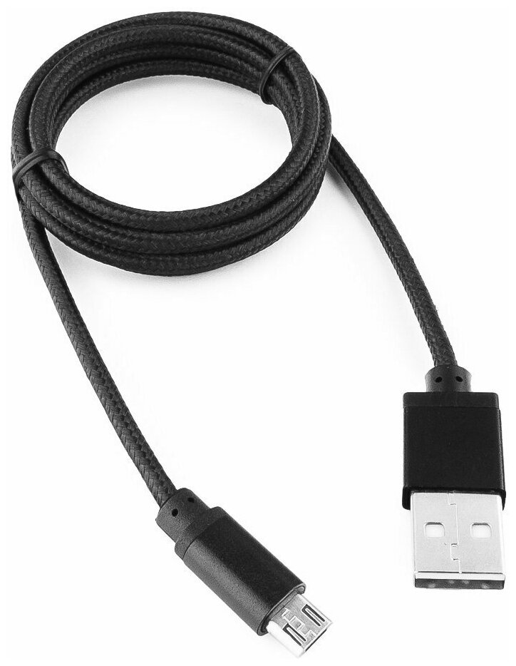 Micro USB кабель Cablexpert CC-mUSB2bk1m