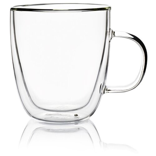 Кружка стеклянная с двойными стенками Italco 300 мл