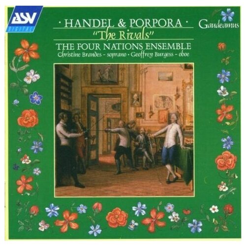 Handel, Porpora. Rivals Violin Sonata in F Major 3 German Arias - Brandes and Burgess