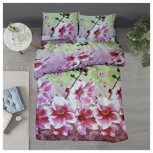 Комплект постельного белья Полисатин 1,5-сп. (МарТекс)