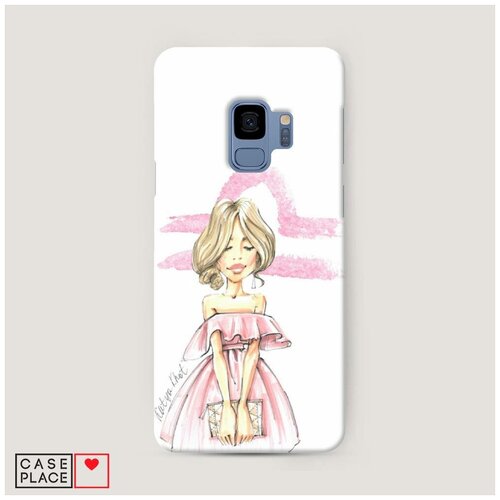 фото Чехол пластиковый samsung galaxy s9 весы образ case place