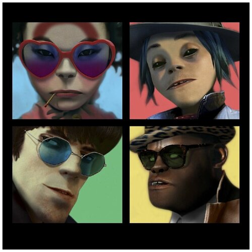 Виниловая пластинка Gorillaz. Humanz (2 LP) gorillaz – humanz 2 lp