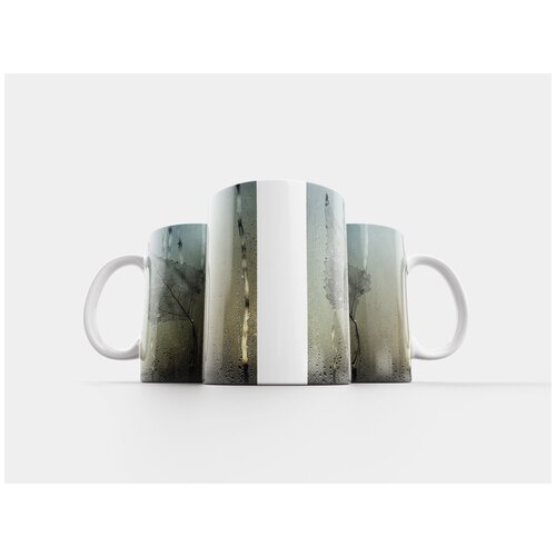 фото Кружка "лист, стекло, капли" 320 мл lotsprints