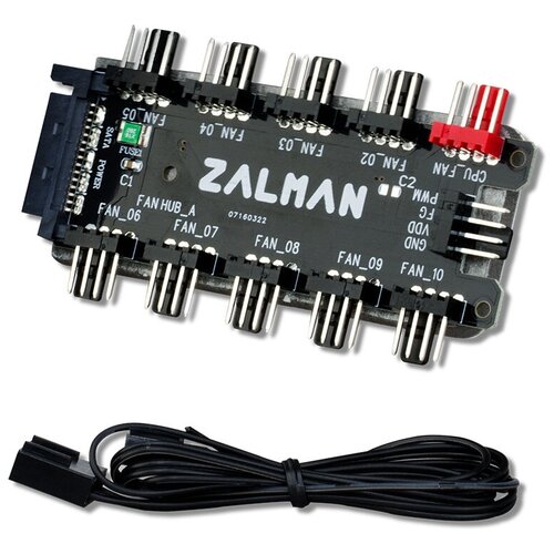 Контроллер для управления вентиляторами Zalman ZM-PWM10 FH (10x4pin) RTL