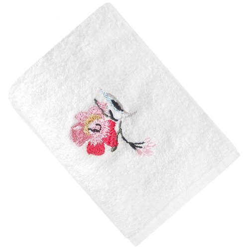 фото Полотенце гарден белое хлопок 80%/модал 20%, 50х90, белый tana