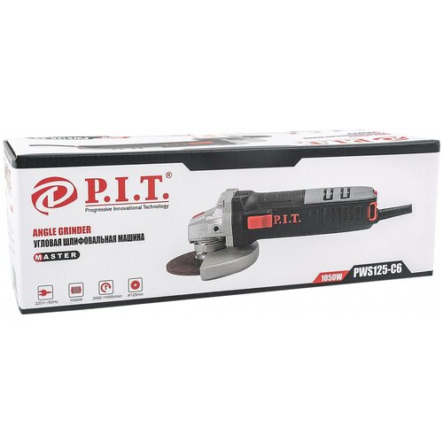 Шлифмашина угловая PIT Мастер диаметр 125 мм 3857₽