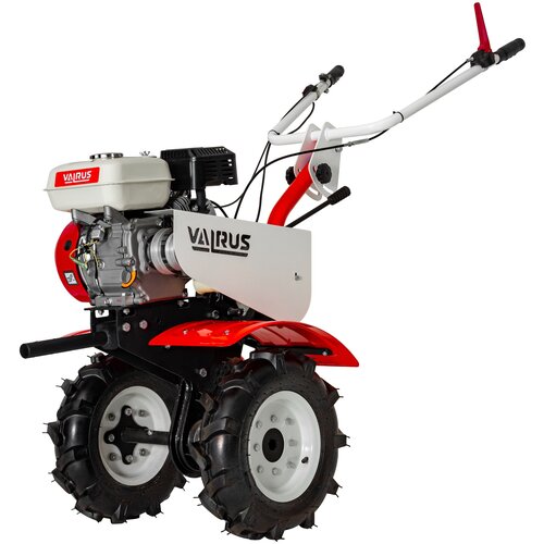 Мотоблок VALRUS TIL 7.05 ВТ 6/10 ременной (7л.с., 4в/2н, фрезы гусиные лапки, колеса 4.00-10)