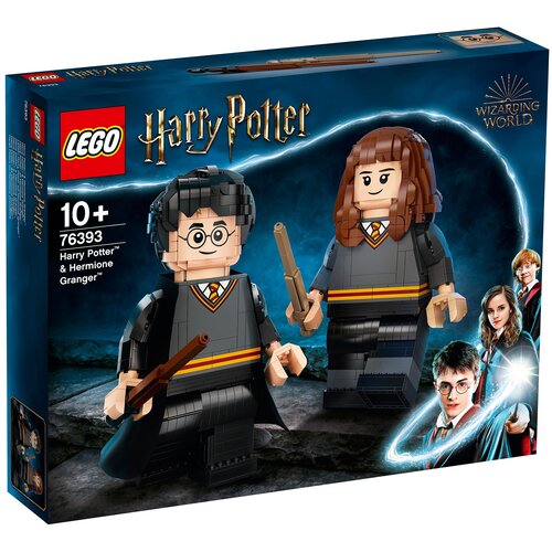 Конструктор LEGO Harry Potter 76393 Гарри Поттер и Гермиона Грейнджер, 1673 дет. конструктор lego minifigures harry potter 2 71028 джеймс поттер