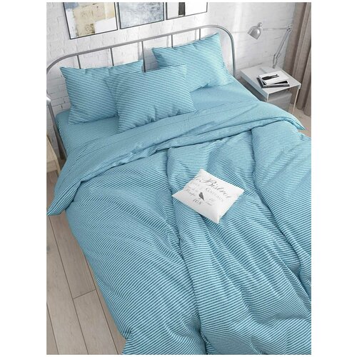 фото Постельное белье сказка "милтон" семейное наволочка 50х70 см 2 шт простынь на резинке 160х200 см пододеяльник 145х215 см(2шт)