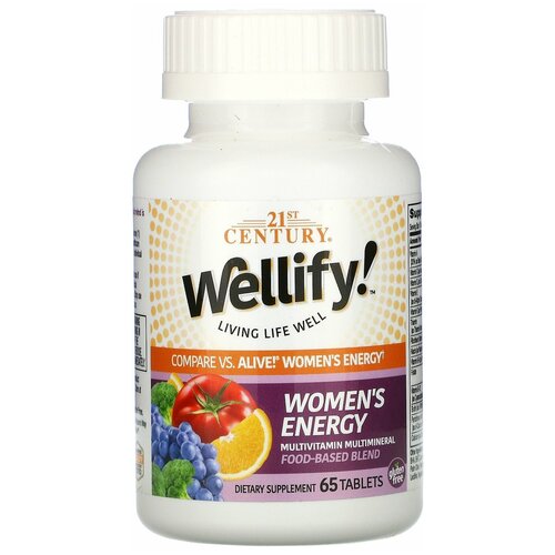 21st Century Health Care Wellify! Women's Energy 65 таб.