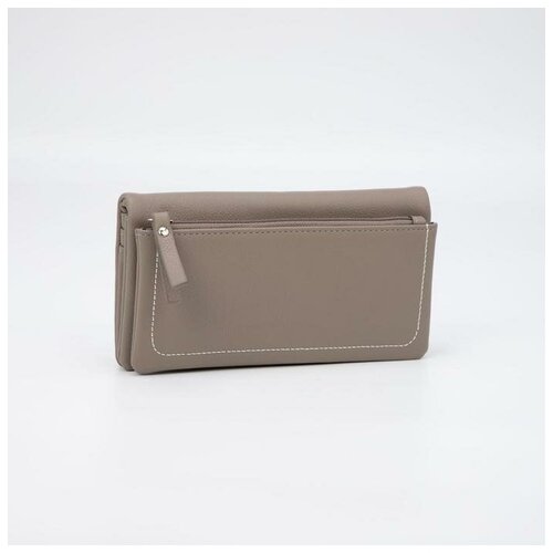 фото Кошелёк на магнитах, цвет серый нет бренда