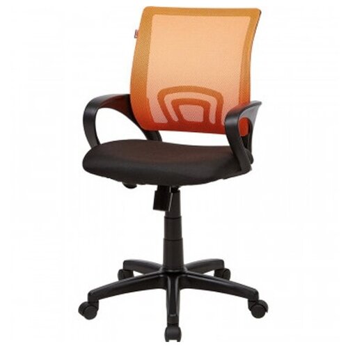 Кресло офисное EASY CHAIR 304 TC Net ткань черн/сетка оранж, пластик