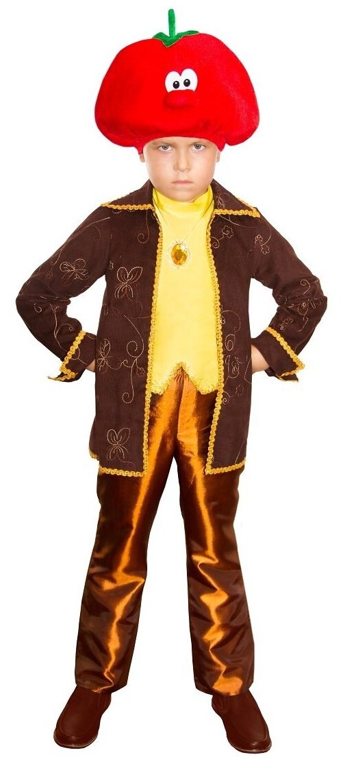 Карнавальный костюм детский Синьор-Помидор (116)