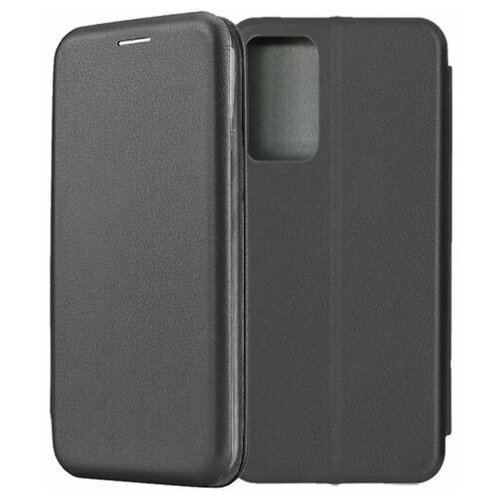 Чехол-книжка Fashion Case для Xiaomi POCO M4 Pro 5G черный чехол книжка fashion case для xiaomi poco m4 pro 4g темно красный