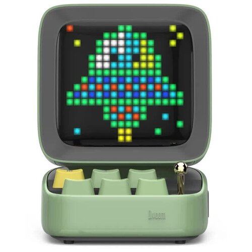 Портативная колонка Divoom Ditoo Plus Green с экраном 735000₽