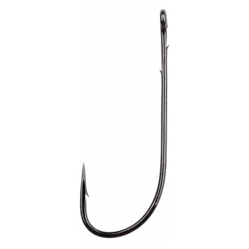 крючок gamakatsu hook worm offset ewg black 1 0 Крючок Gamakatsu Hook Worm 36 /0 (SPR) (Black) №3/0