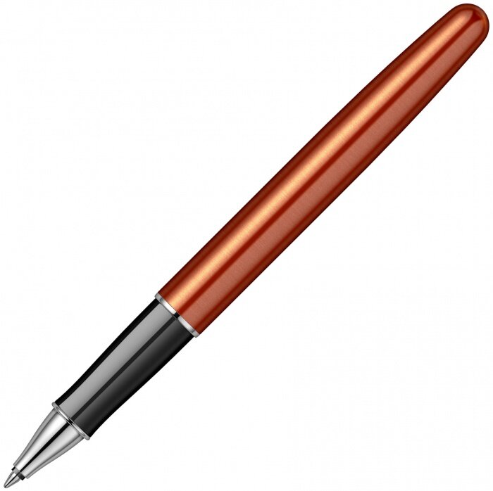Ручка-роллер Sand Blasted Orange SB CT, черная PARKER - фото №10