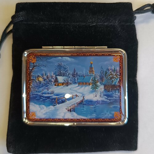 Таблетница на 3 ячейки металл 